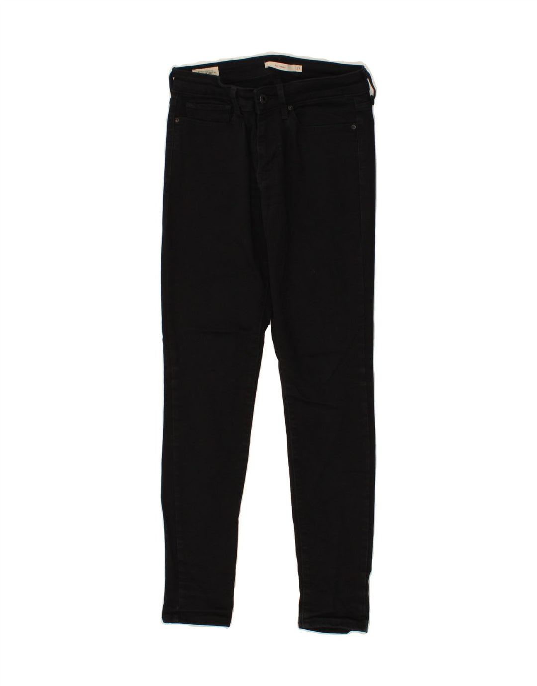 LEVI'S Womens Skinny Jeans W27 L30 Black Cotton Vintage Levi's and Second-Hand Levi's from Messina Hembry 