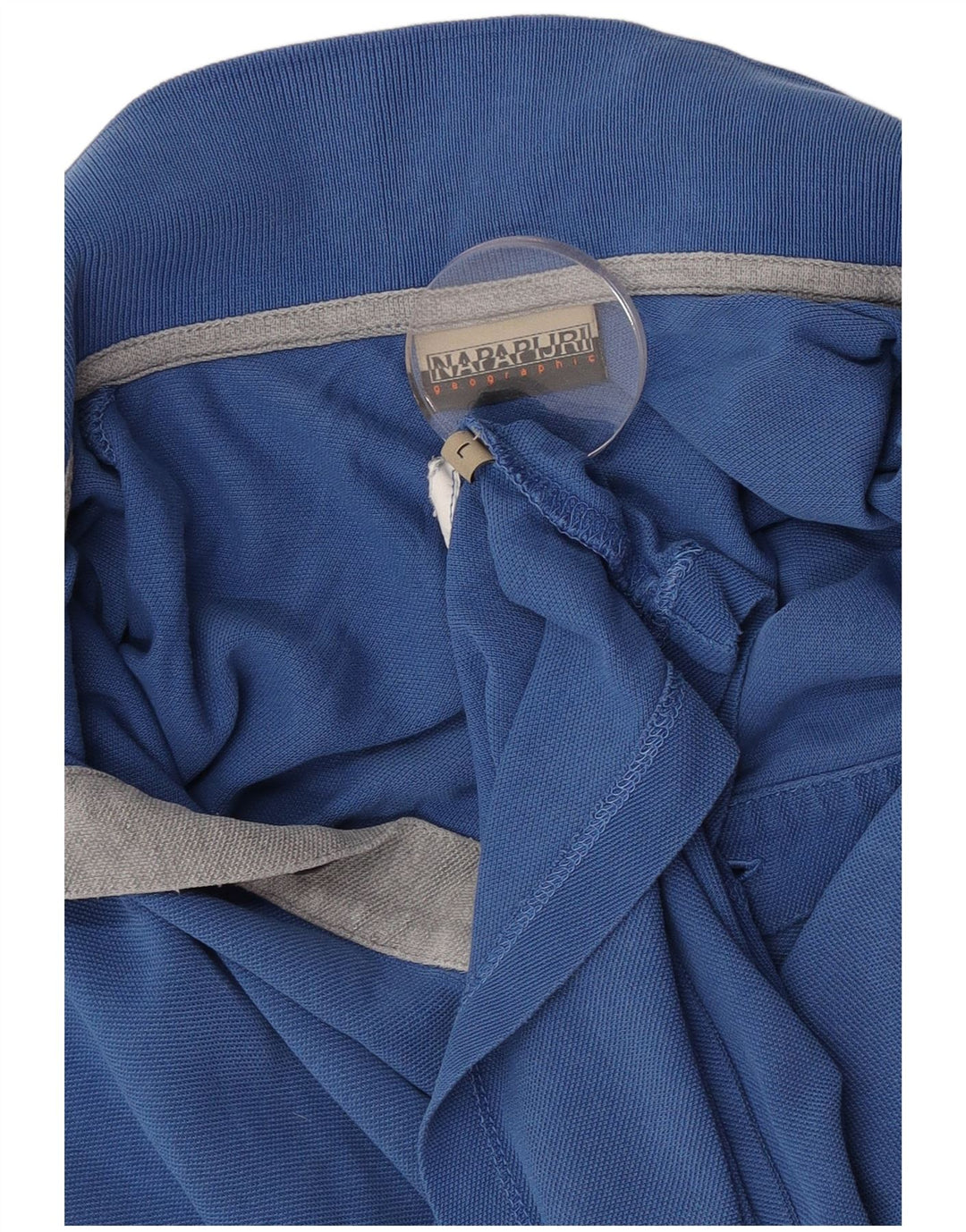 Polo da uomo Napapijri grande blu