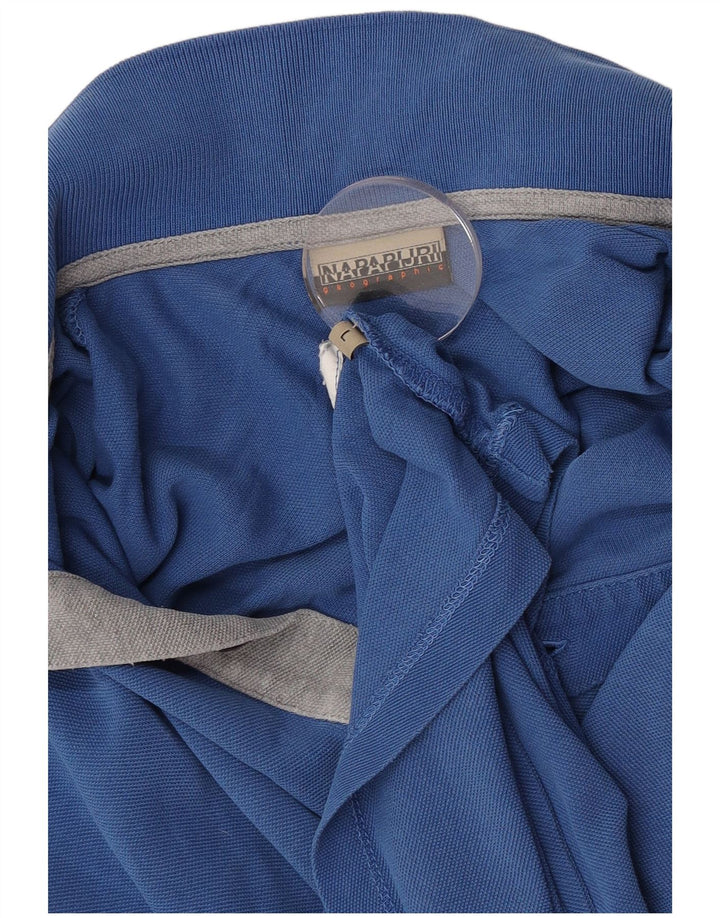 Polo da uomo Napapijri grande blu