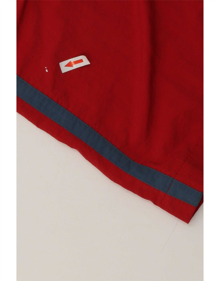 Pantaloncini da bagno grafici da uomo Guru, grandi, colore rosso