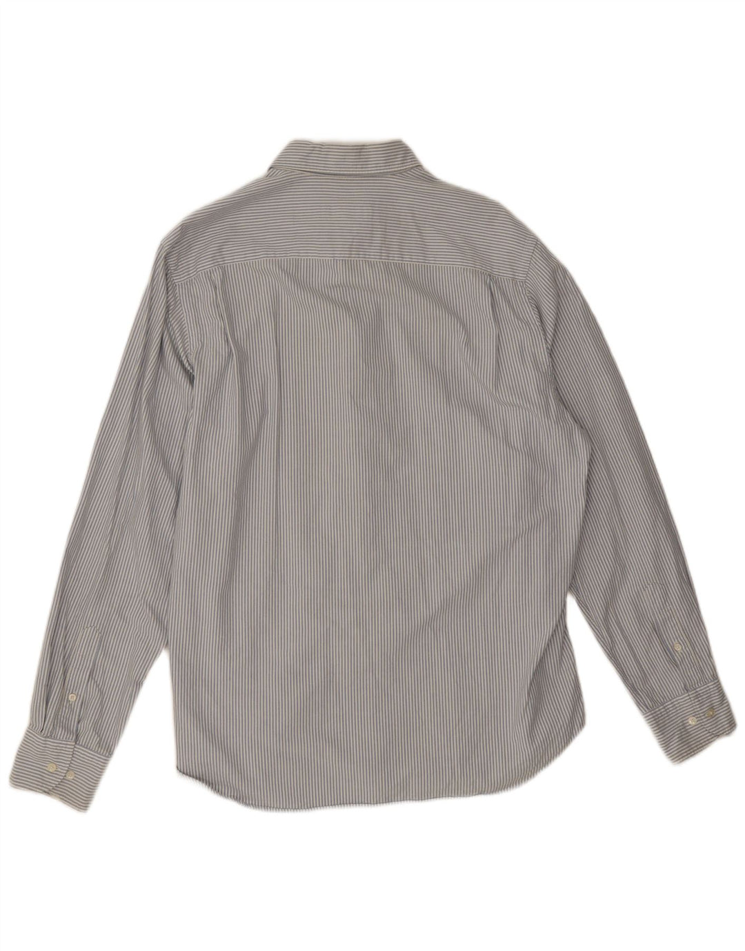 Camicia Uomo Massimo Dutti XL Gessato Blu