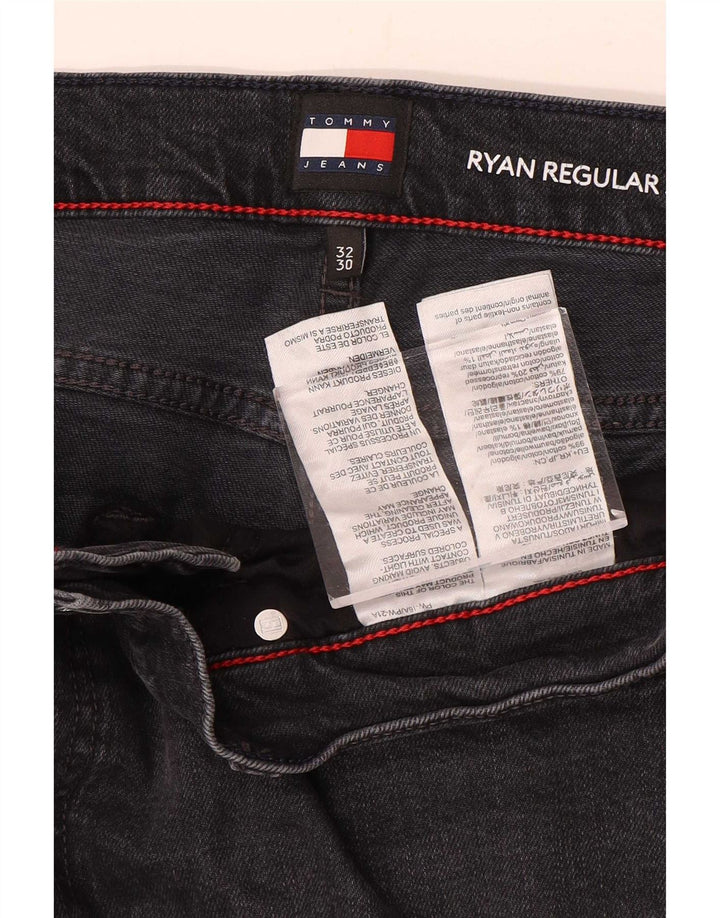 Jeans dritti Ryan da uomo Tommy Hilfiger W32 L30 cotone grigio