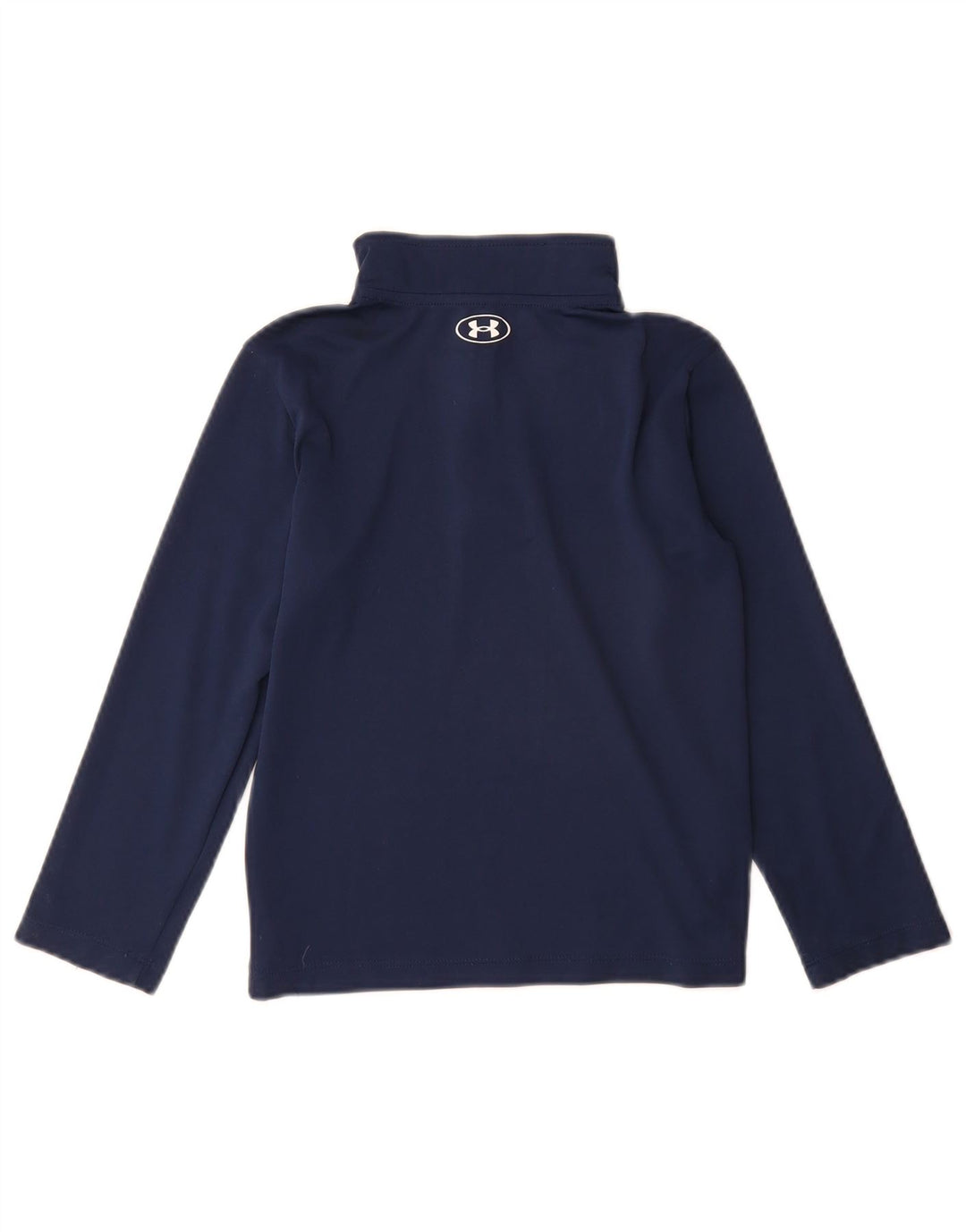 Under Armour Ragazzi Pullover Tuta Top 5-6 anni Blu Navy Colourblock