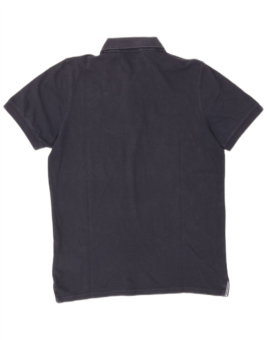 Polo da uomo Gant piccola in cotone blu navy