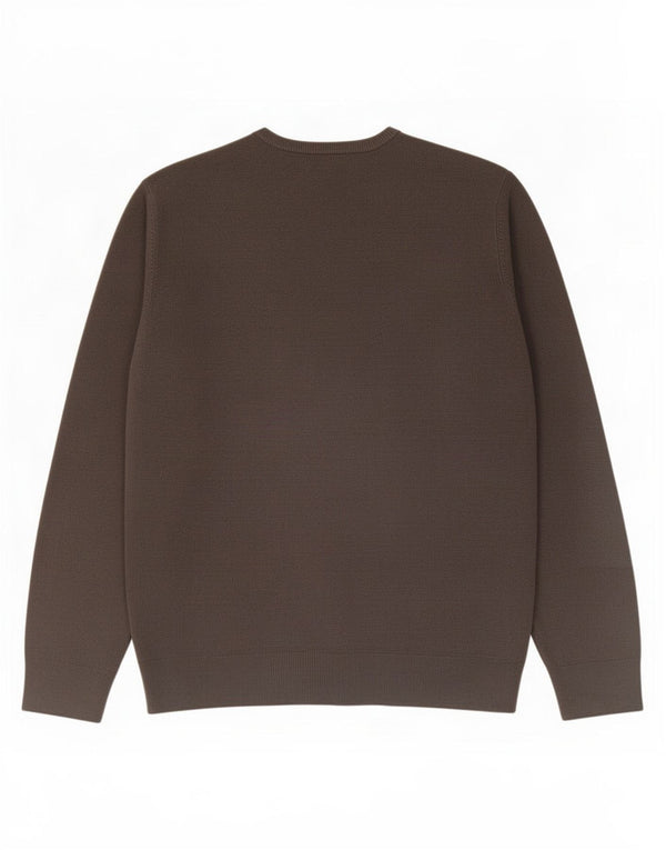 Maglione da uomo Marks & Spencer con scollo a V blu Harbour, grande acrilico grigio