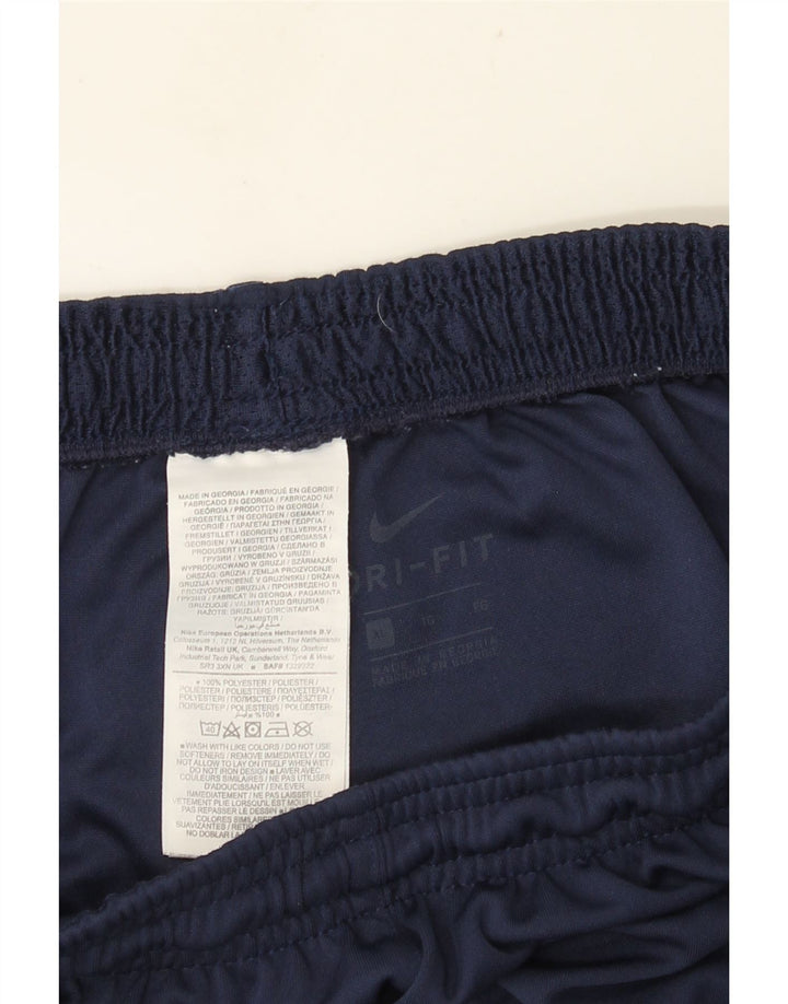 Pantaloncini sportivi Nike Dri Fit da uomo XL in poliestere blu navy