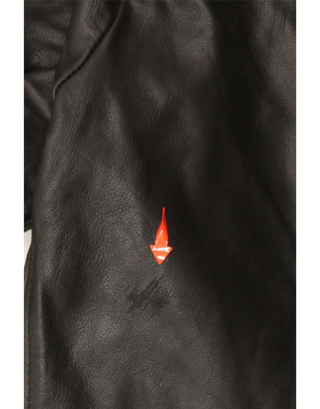 Giacca in pelle da uomo VINTAGE UK 42 XL Nera
