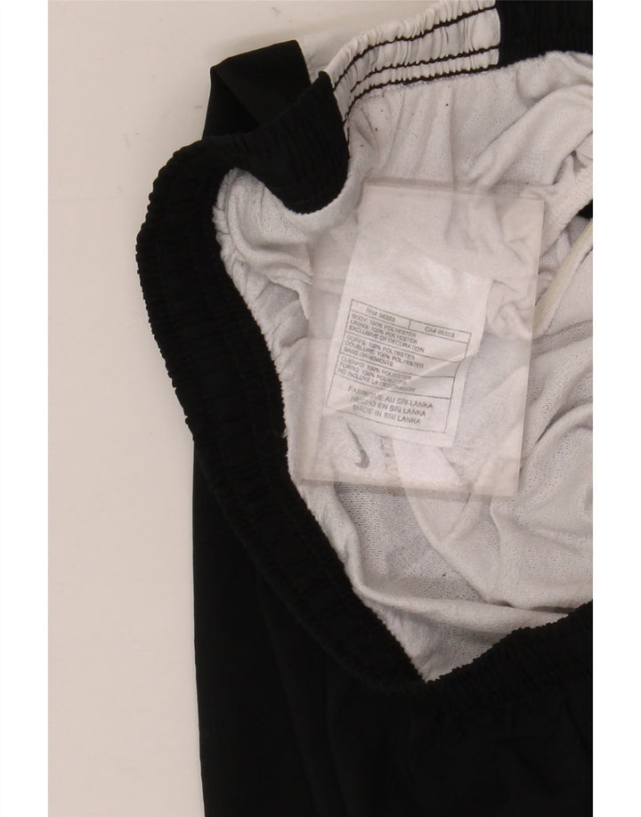 Pantaloncini sportivi Nike da donna Dri Fit, poliestere color block medio nero