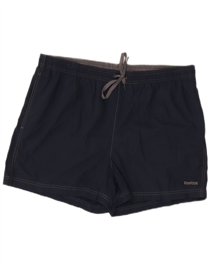 Pantaloncini da bagno REEBOK da uomo XL in cotone blu navy