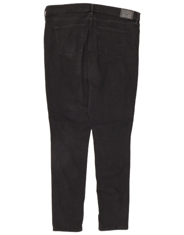 Levi's Donna 311 Shaping Skinny Jeans W34 L32 Cotone Nero