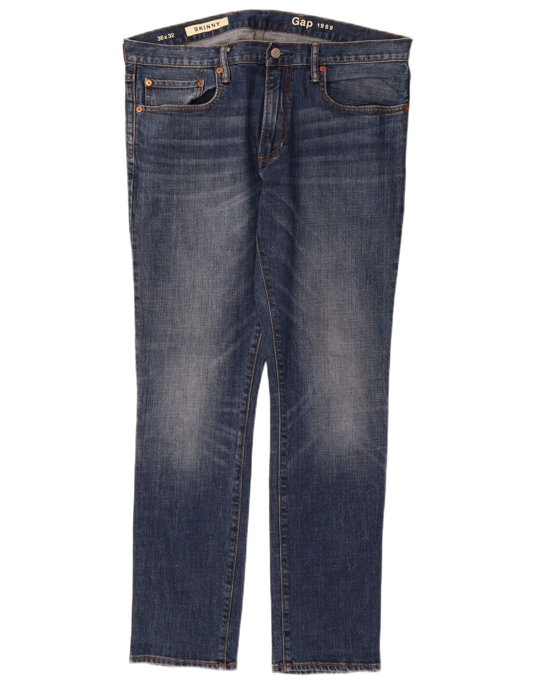 Jeans skinny da uomo Gap W36 L32 cotone blu