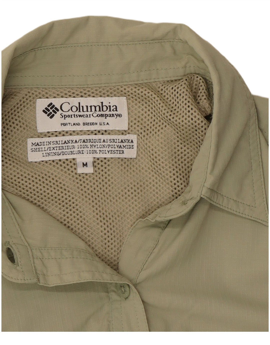 Camicia da donna Columbia UK 14 nylon kaki medio