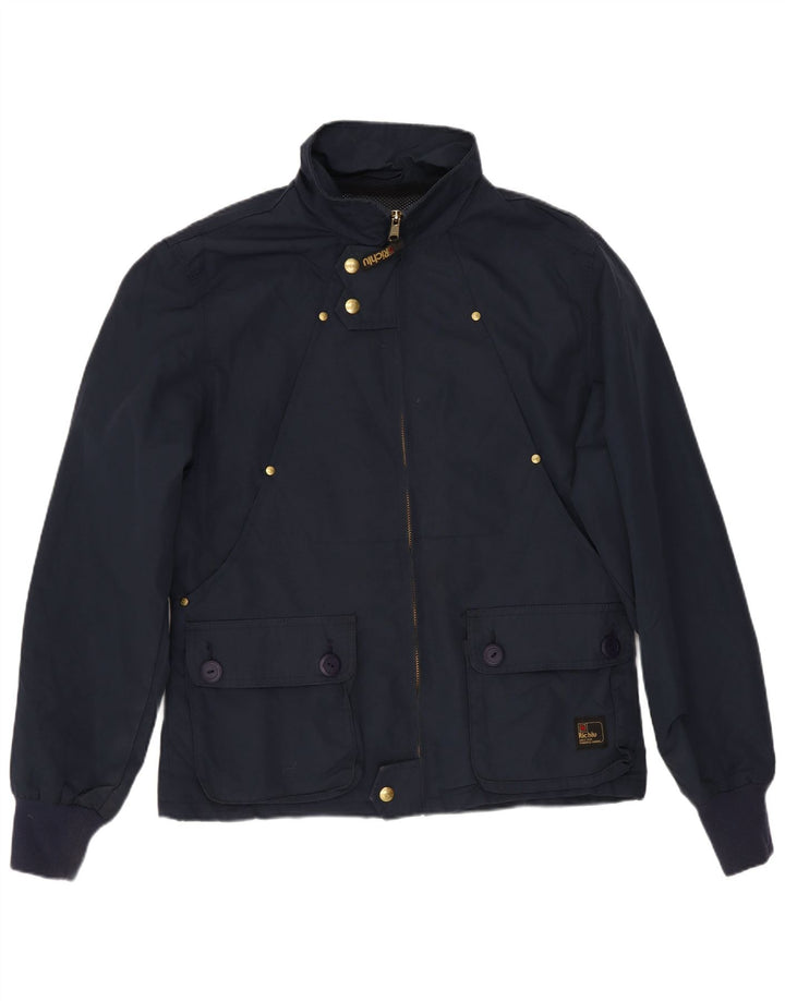 Giacca utility da uomo Richlu UK 38 nylon blu navy medio