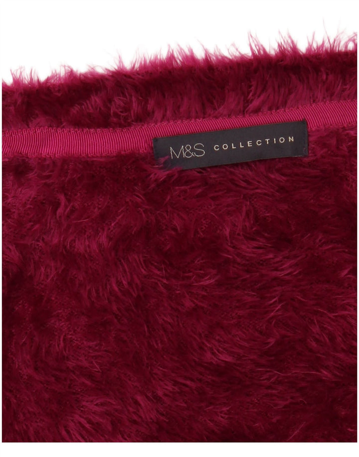 MARKS & SPENCER Maglione Bolero da donna con maniche a 3/4 UK 22 3XL Marrone