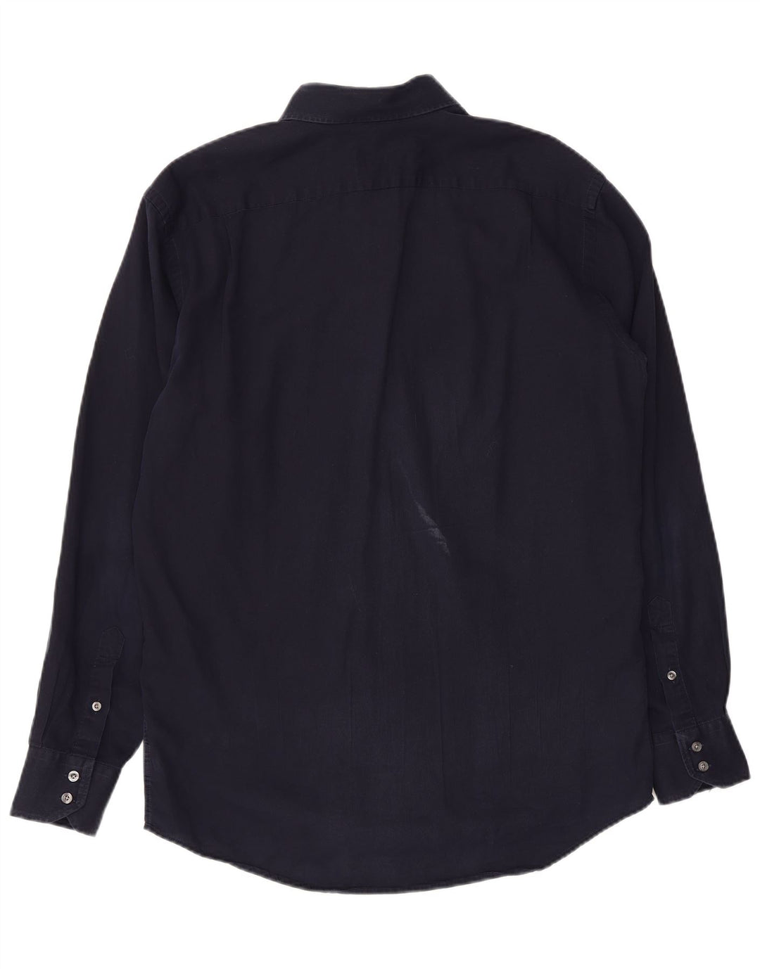 Camicia LACOSTE vestibilità regolare da uomo taglia 40 cotone blu navy medio