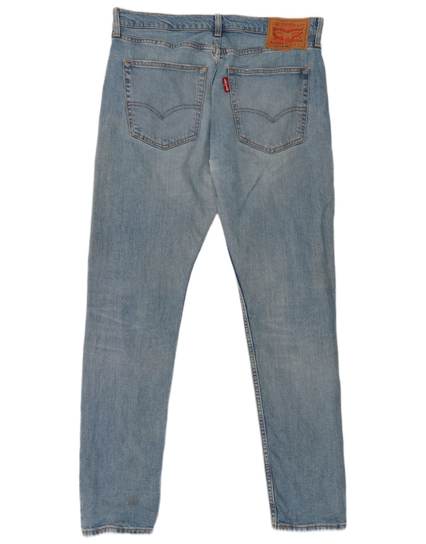 Jeans Levi's Uomo 512 Lo-Ball Slim Tapered W34 L33 Cotone Blu