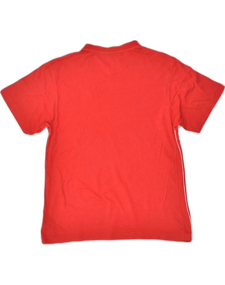LOTTO Mens T-Shirt Top Large Red Cotton | Vintage Lotto | Thrift | Second-Hand Lotto | Used Clothing | Messina Hembry 