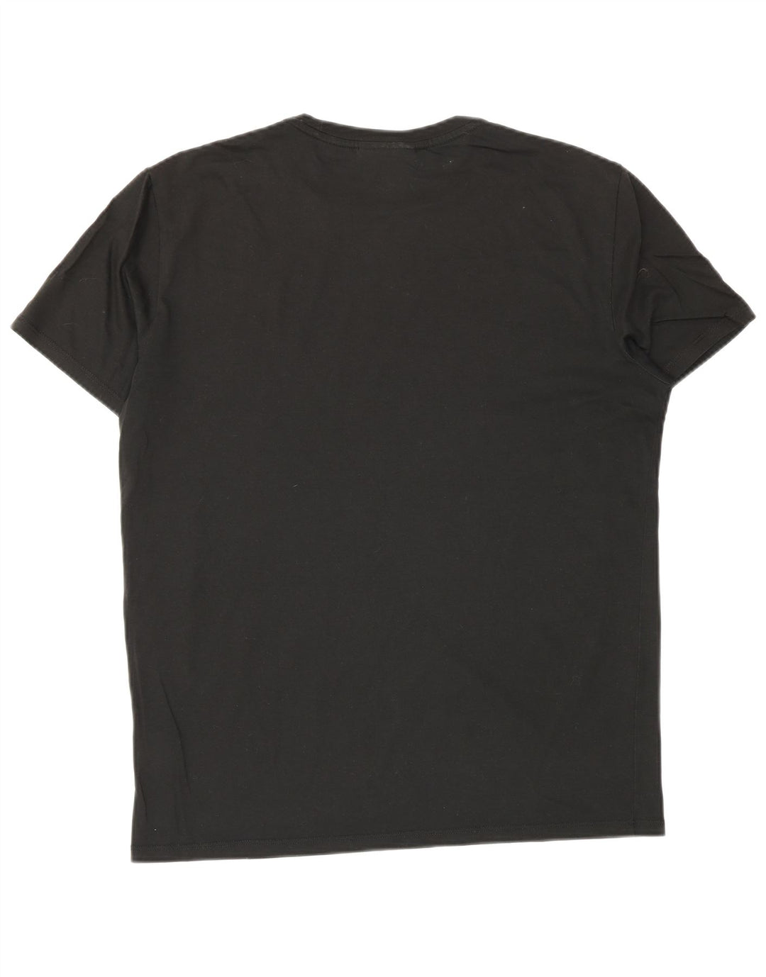 T-shirt da uomo vestibilità regolare Lacoste taglia 4 media cotone nero