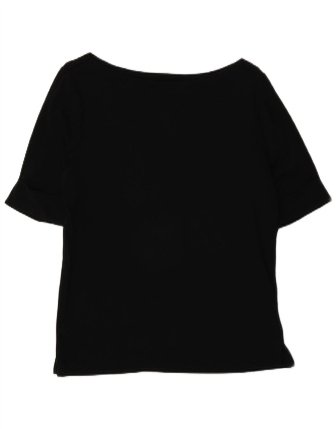Camicetta da donna Ralph Lauren Top UK 16 grande cotone nero