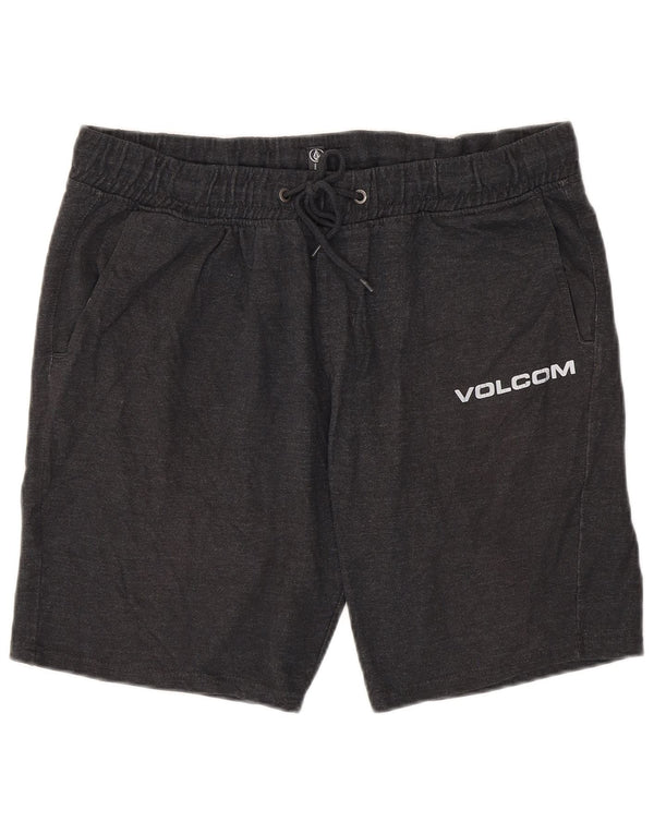 Pantaloncini sportivi da uomo Volcom grandi grigi