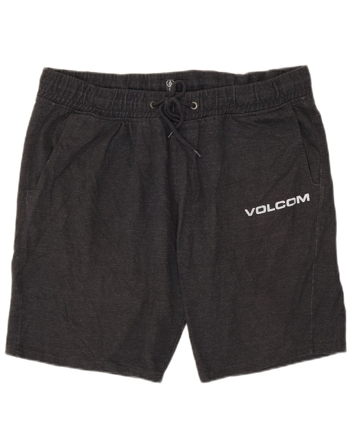 Pantaloncini sportivi da uomo Volcom grandi grigi