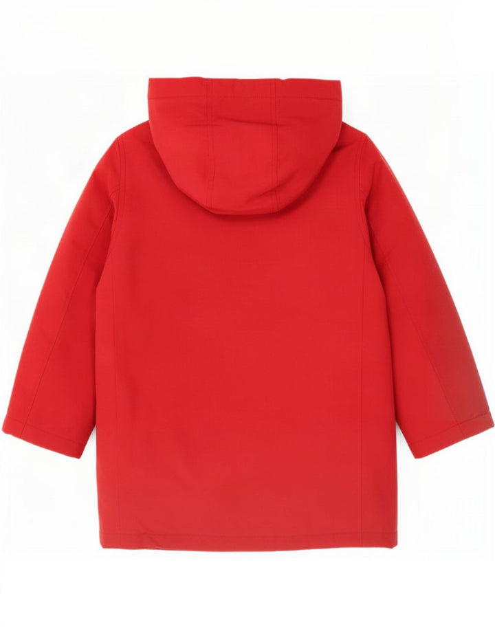 Cappotto imbottito con cappuccio per ragazzi Woolrich 5-6 anni in cotone rosso