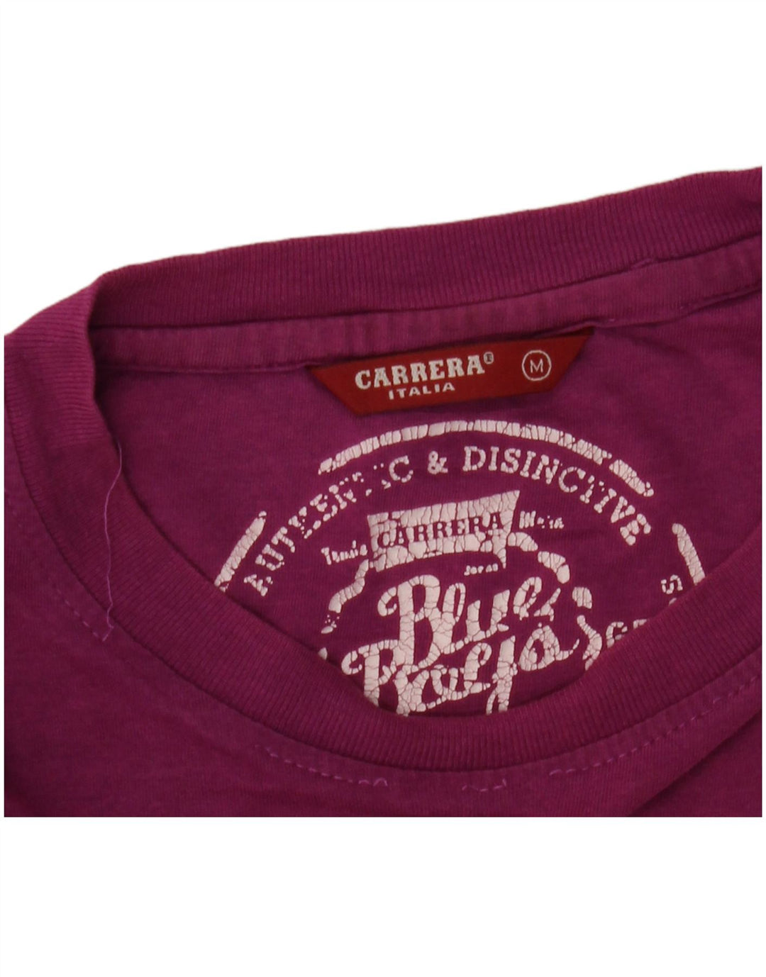 Carrera Top grafico da uomo a maniche lunghe viola medio