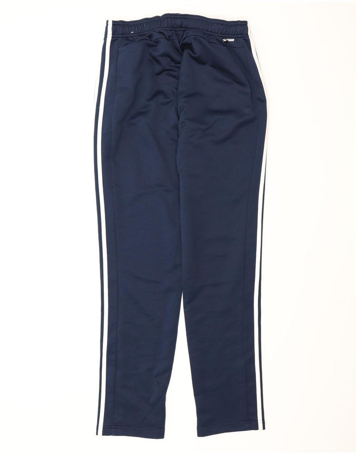 Pantaloni da tuta Adidas Climalite da uomo UK 38/40 Medio Blu Navy