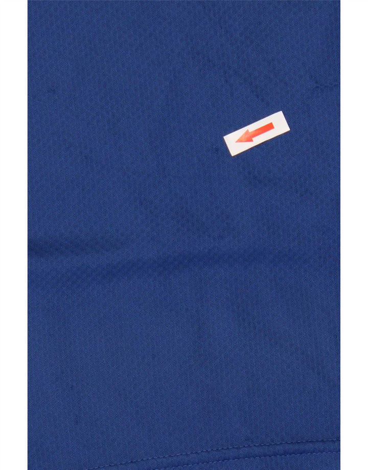 Canotta Adidas Climacool da uomo in poliestere color block blu medio