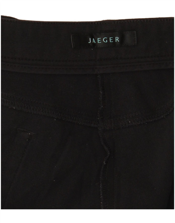 Pantaloni casual bootcut da donna Jaeger W36 L32 neri