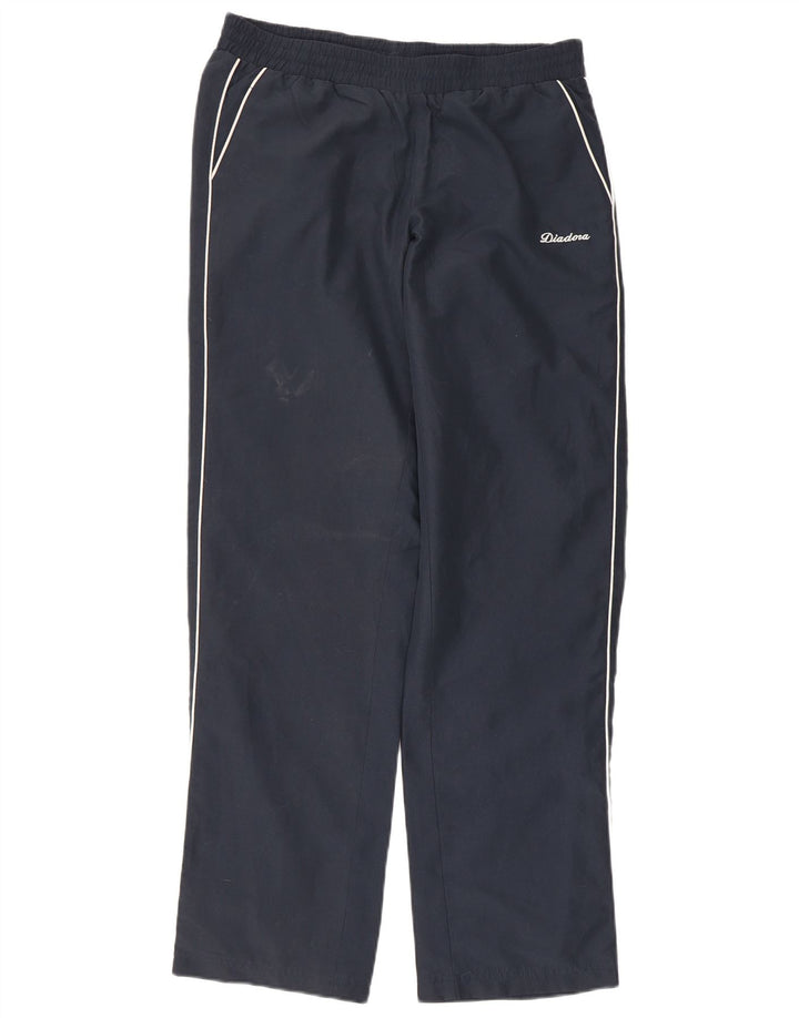 Pantaloni da tuta da uomo Diadora Small Blu Navy in poliestere