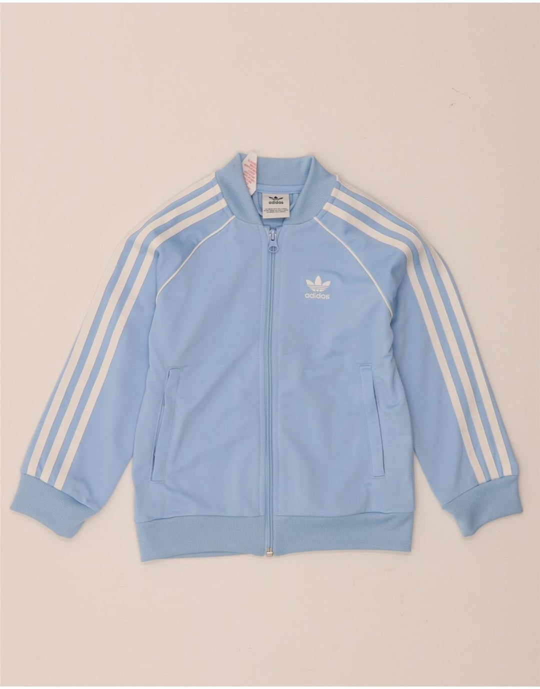 Giacca Top della tuta da ragazzo Adidas 5-6 anni in poliestere blu