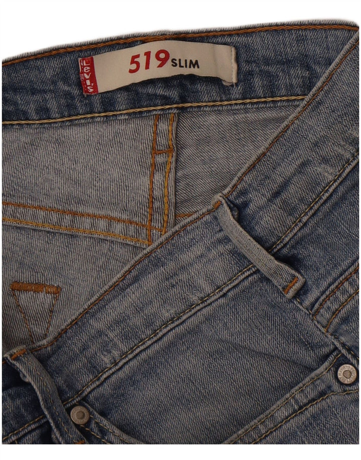 Jeans Levi's 519 Slim da donna W30 L32 Blu