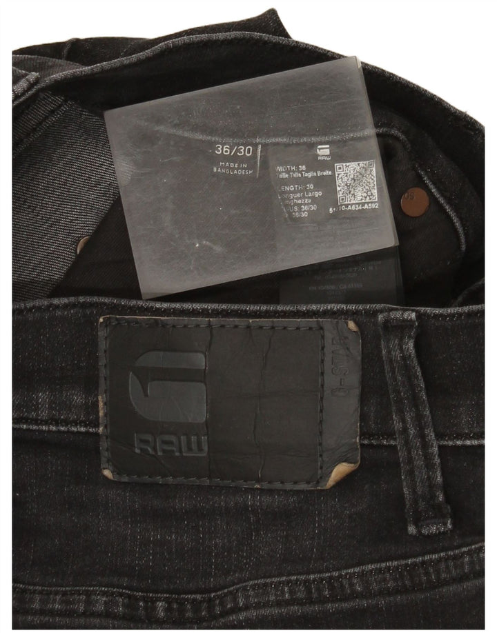 Jeans slim da uomo G-Star W36 L30 cotone nero