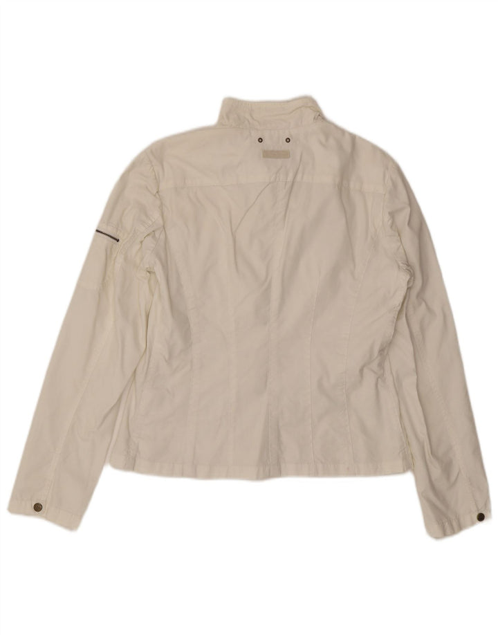 Giacca utilitaria da donna Marlboro Classics EU 44 XL Cotone bianco