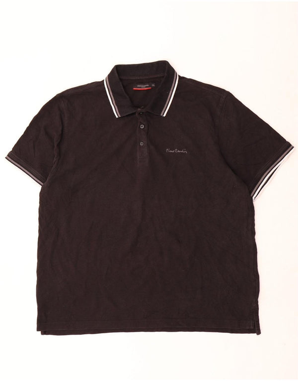 Polo da uomo Pierre Cardin 3XL cotone nero