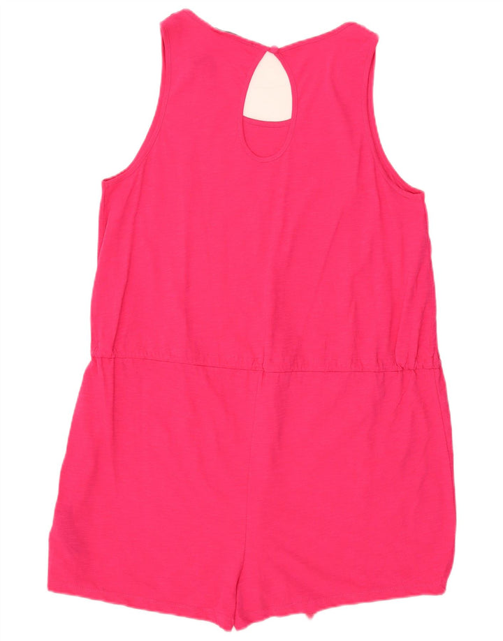Tutina senza maniche da donna Marks & Spencer UK 14 cotone rosa medio
