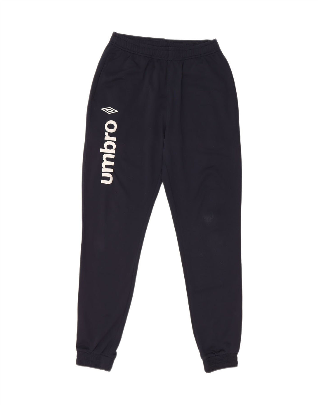 Umbro Pantaloni da tuta con grafica da uomo Joggers Small Poliestere blu navy