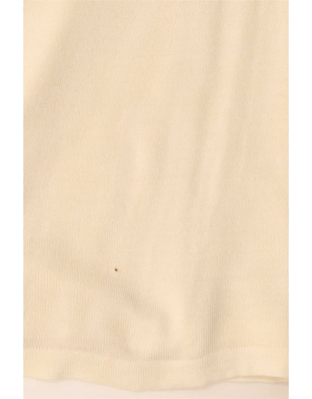 Marks & Spencer Top da donna a maniche lunghe UK 16 Large Beige Acrilico
