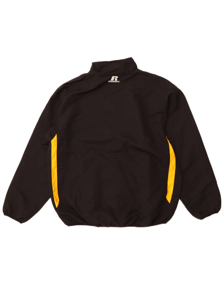 Giacca da ginnastica da uomo Russell Athletic UK 40 grande poliestere nero