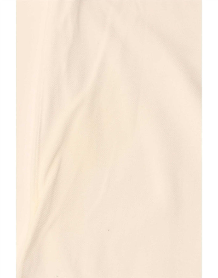 Polo Nike da uomo grande in cotone bianco
