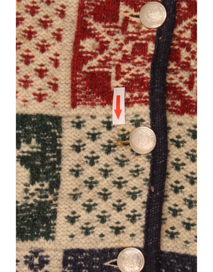 Maglione cardigan da donna Giesswein EU 42 Large multicolore geometrico