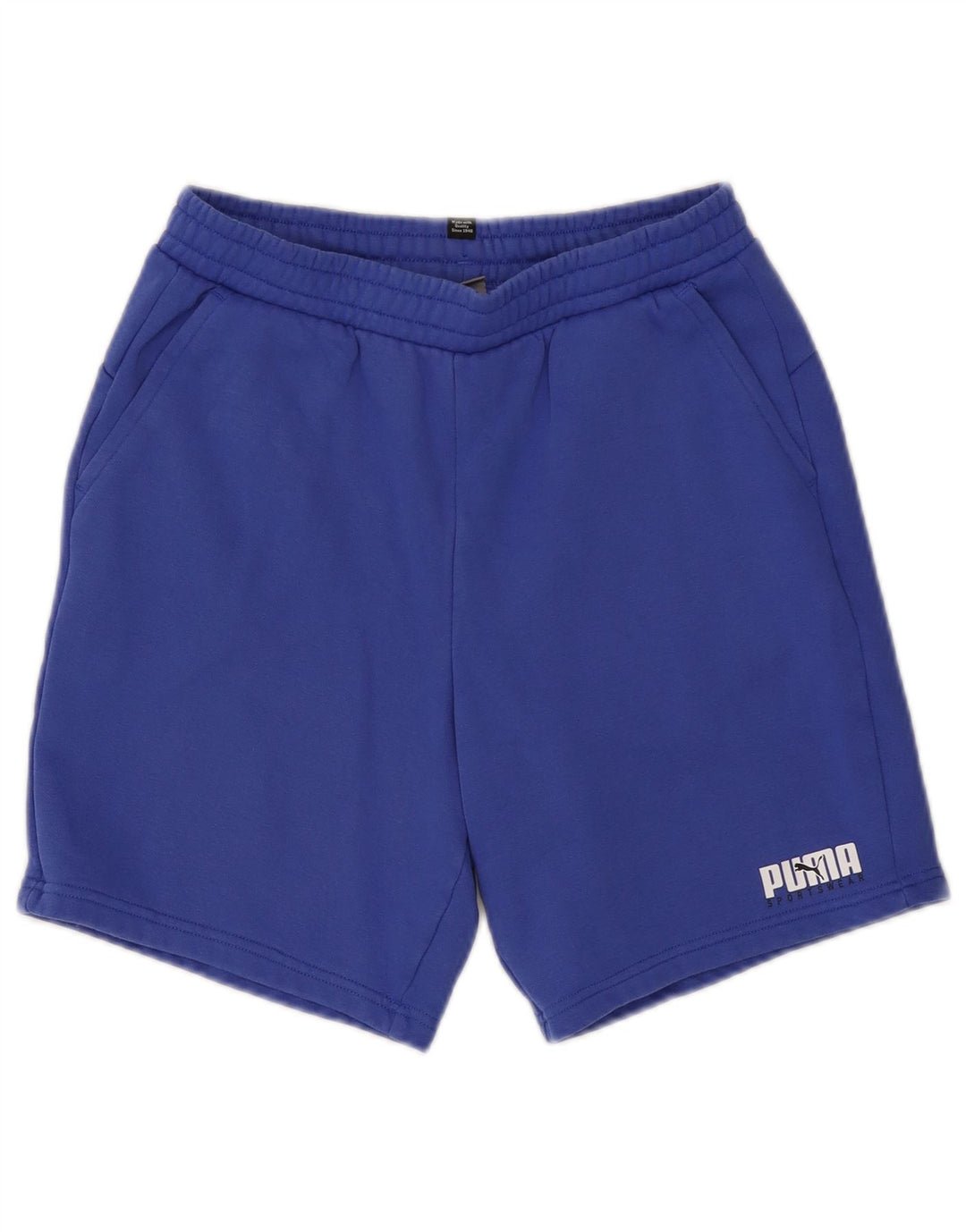 Pantaloncini sportivi Puma Ragazzo 15-16 anni Cotone Blu