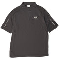 T-shirt da uomo con collo con zip Sergio Tacchini Top XL Grigia