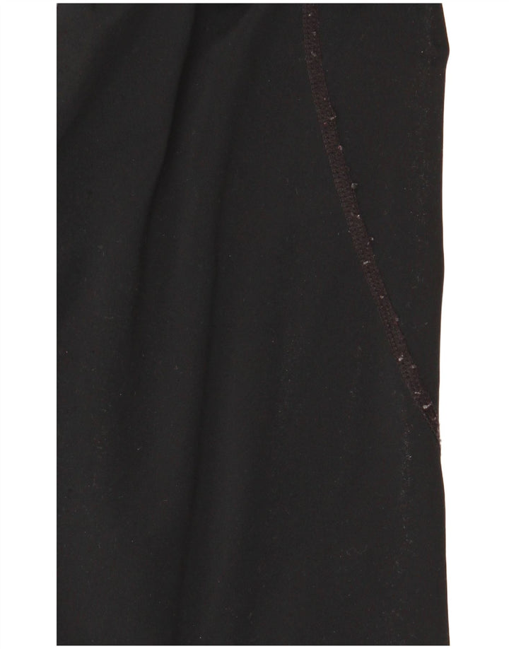 Leggings grafici Nike Dri Fit da donna UK 14 medio nero