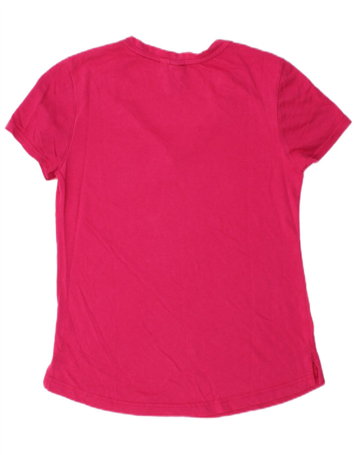 T-shirt grafica da donna Adidas Top UK 12 rosa medio