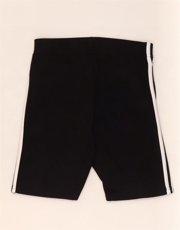 Pantaloncini sportivi Adidas da donna UK 12/14 cotone nero medio