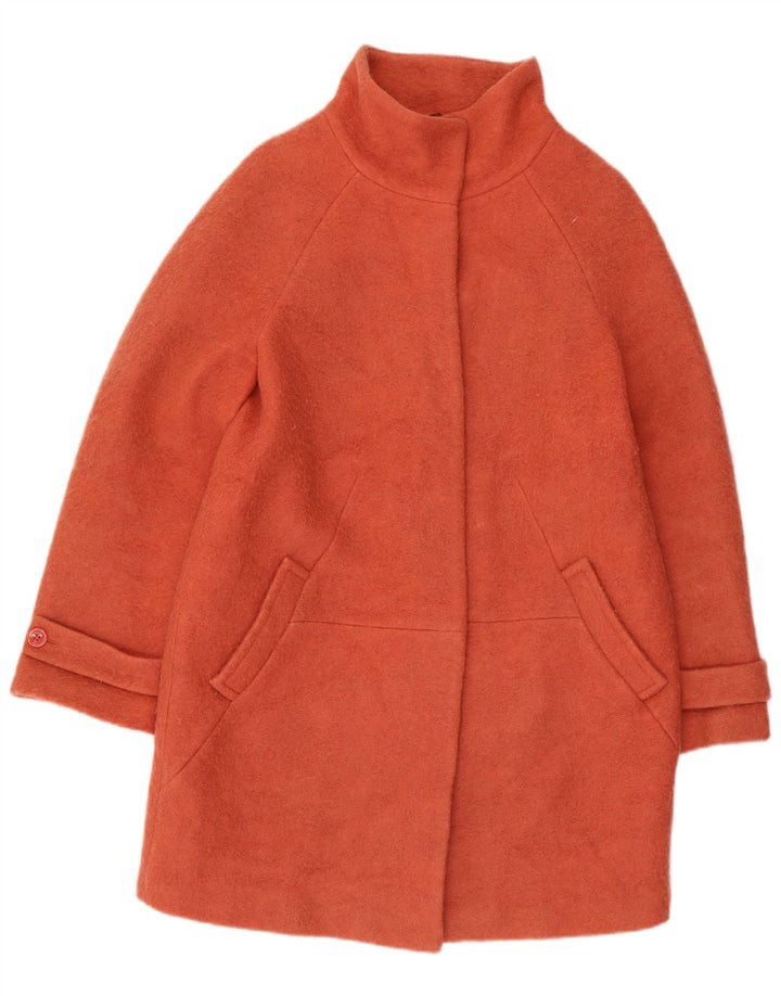 Cappotto da donna Marks & Spencer UK 14 grande lana rosa