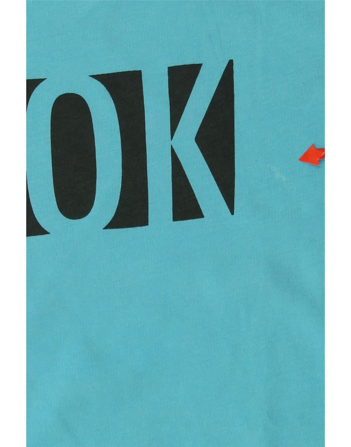 T-shirt grafica da uomo REEBOK Top XL Blu