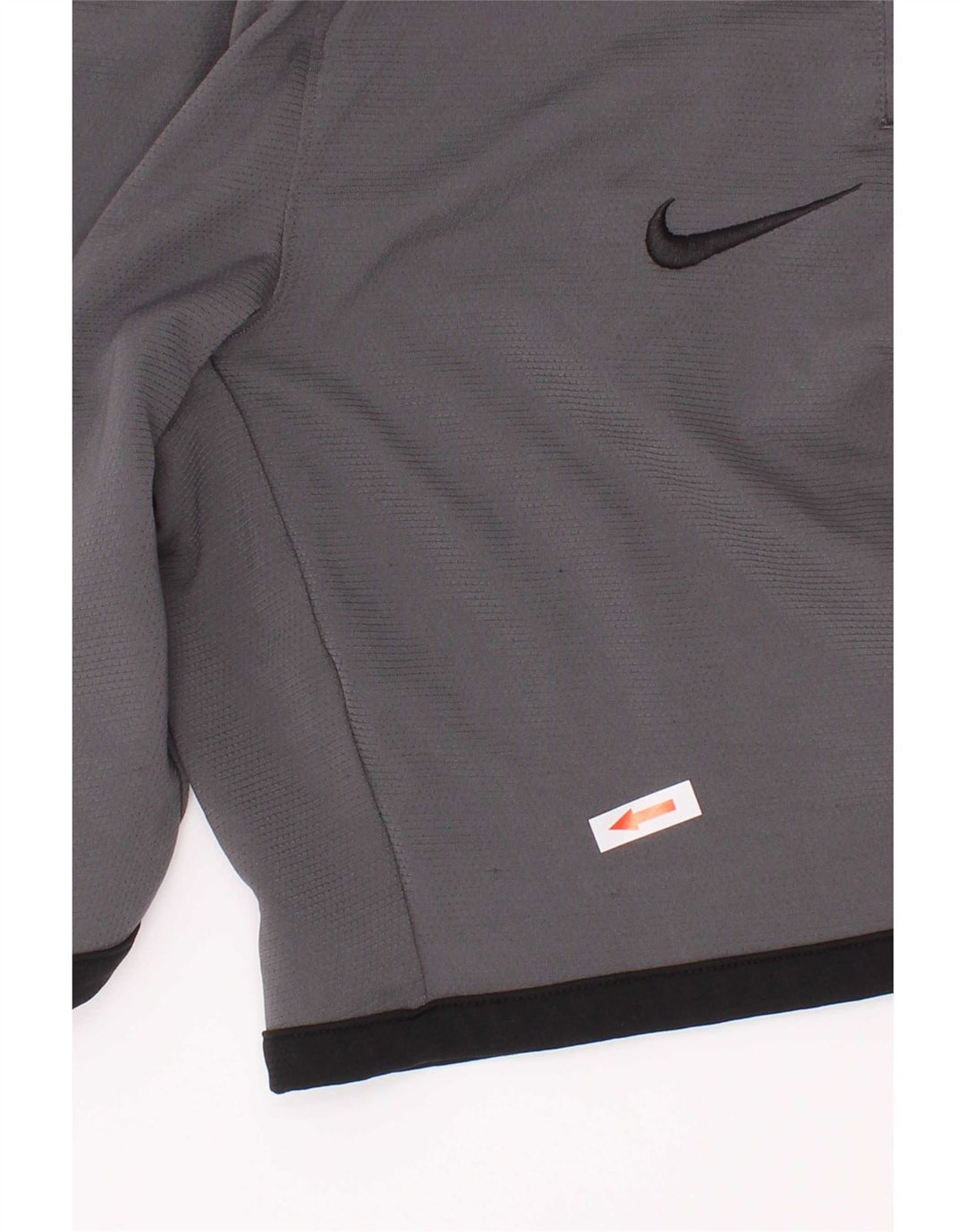 Pantaloncini sportivi Nike da ragazzo Dri Fit Graphic 12-13 anni, poliestere grande grigio